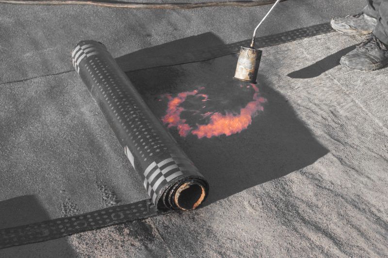 Synthetic Rubber Roof Installation